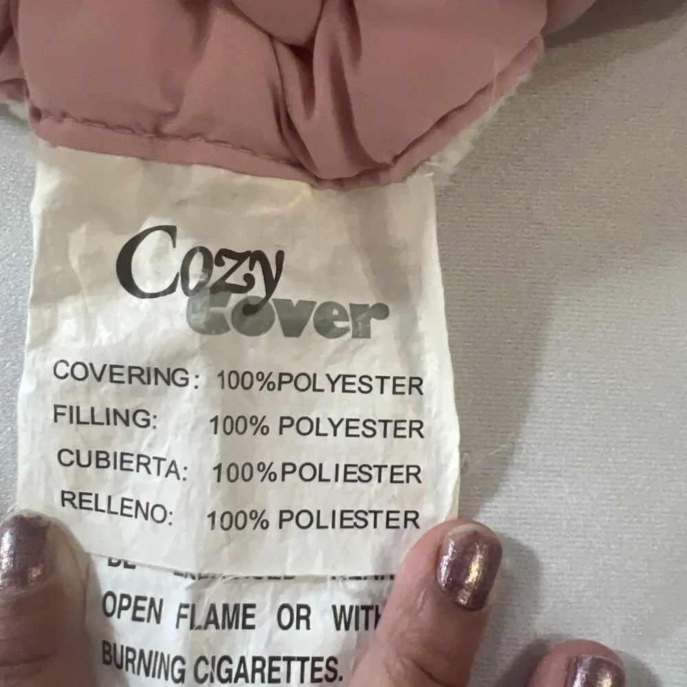 Pink Princess Cozy Cover Carseat‎